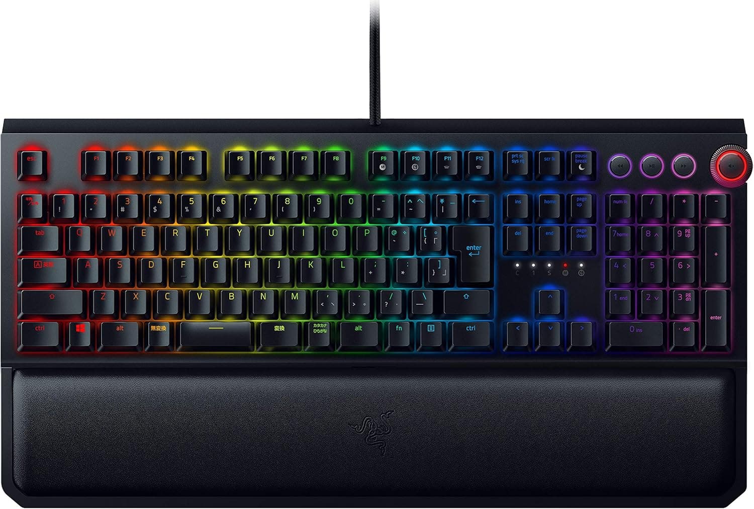 Razer BlackWidow Elite JP Orange Switch メカニカルゲーミングキーボード日本語配列 【日本正規代理店保証品】 RZ03-02622900-R3J1